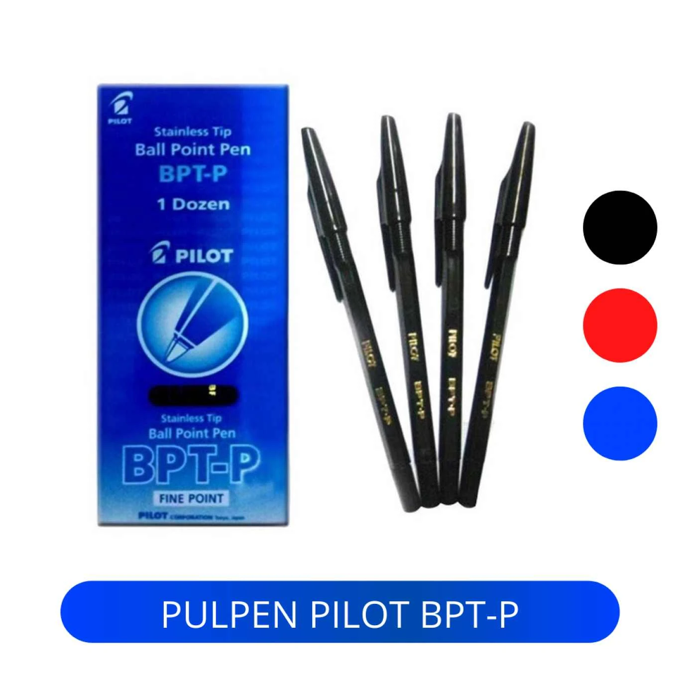 Pulpen Ballpoint Biru
